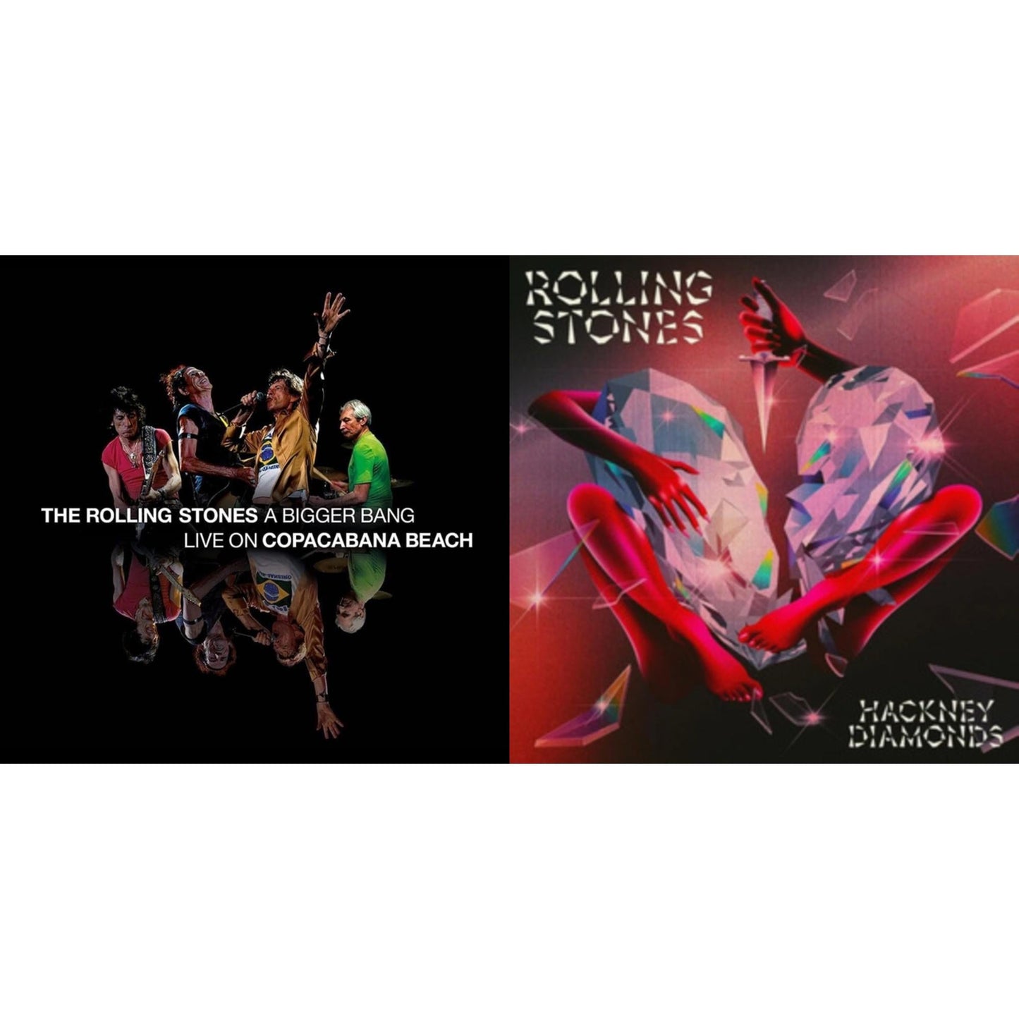Rolling Stones - Bigger Bang Live On Copacabana Beach (Multi Color Vinyl/3LP) & Hackney Diamonds