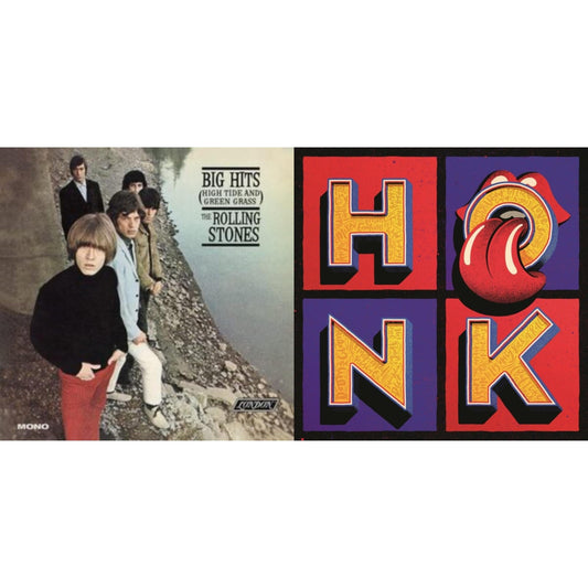 Rolling Stones - Big Hits (High Tide Green Grass LP Vinyl) & Honk (Translucent Red Vinyl/2LP)