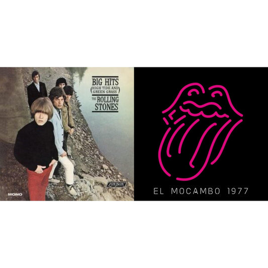 Rolling Stones - Big Hits (High Tide Green Grass LP Vinyl) & Live At The El Mocambo (4LP)