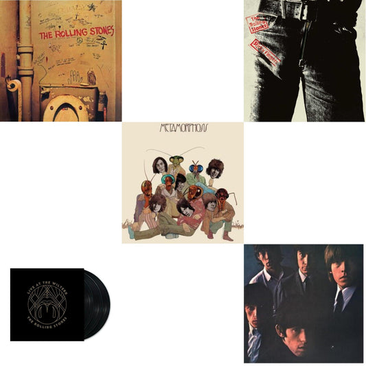 Rolling Stones - Beggars Banquet & Rolling Stones No.2 (180G) & Metamorphosis & Live At The Wiltern (3LP) & Sticky Fingers