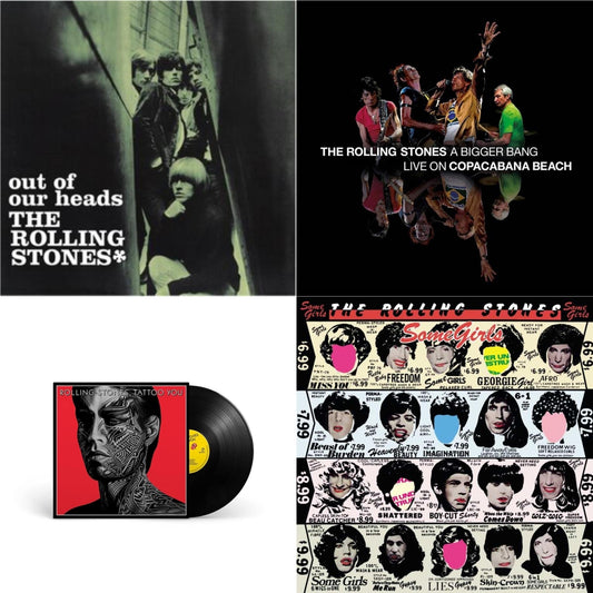 Rolling Stones - Out Of Our Heads (Uk) & Bigger Bang Live On Copacabana Beach (Multi Color Vinyl/3LP) & Tattoo You (2021 Remaster) & Some Girls