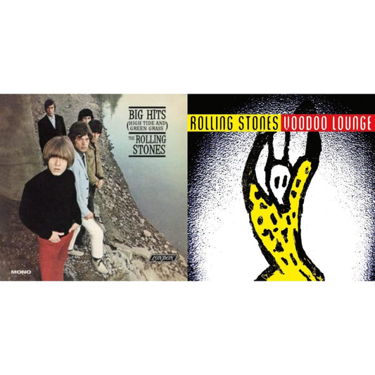 Rolling Stones - Big Hits (High Tide Green Grass LP Vinyl) & Voodoo Lounge (30Th Anniversary) (Red/Yellow Vinyl/2LP)