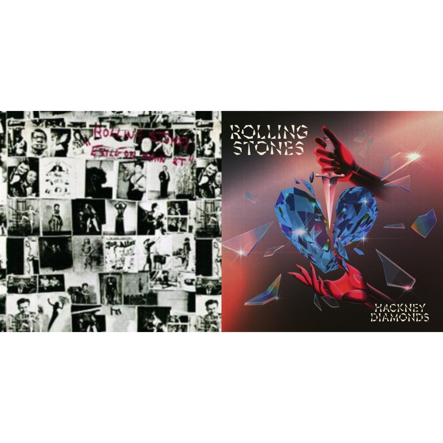 Rolling Stones - Hackney Diamonds (Live Edition) (2CD) & Exile On Main Street
