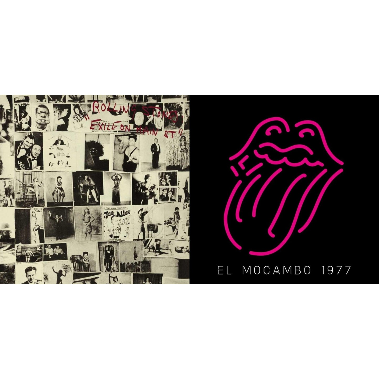 Rolling Stones - Live At The El Mocambo (4LP) & Exile On Main Street (2LP)
