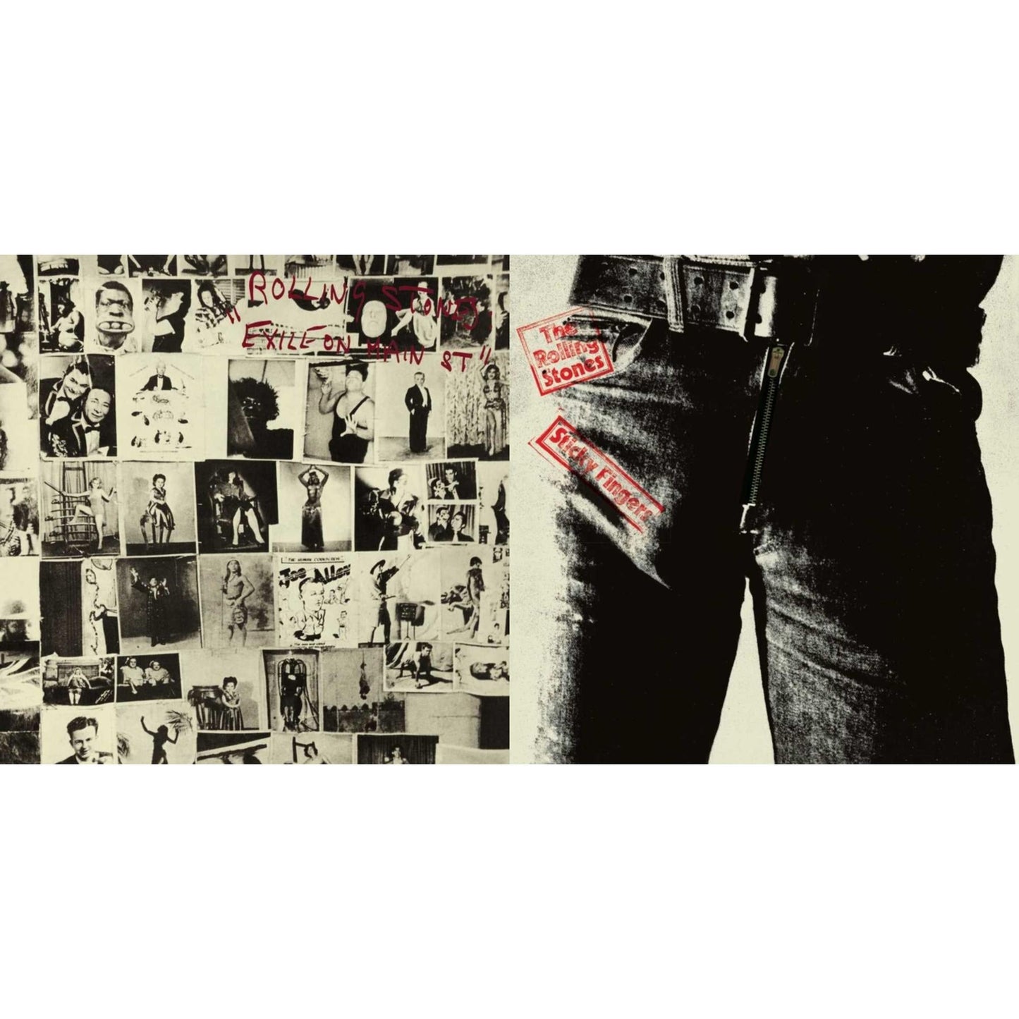 Rolling Stones - Sticky Fingers & Exile On Main Street (2LP)
