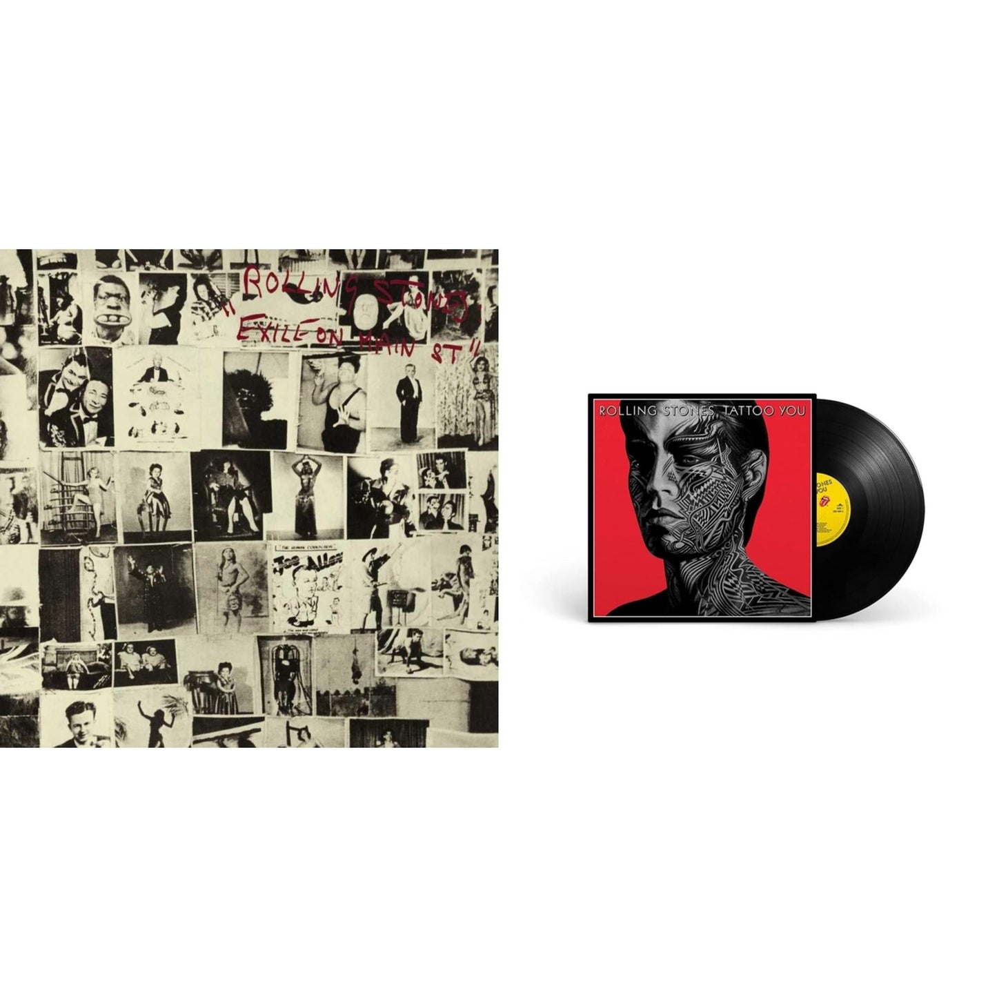 Rolling Stones - Tattoo You (2021 Remaster) & Exile On Main Street (2LP)