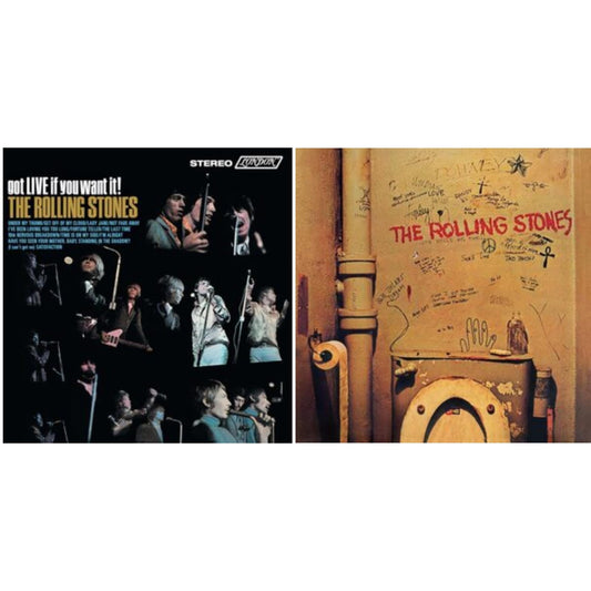 Rolling Stones - Beggars Banquet & Got Live If You Want It! - LP Vinyl Bundle