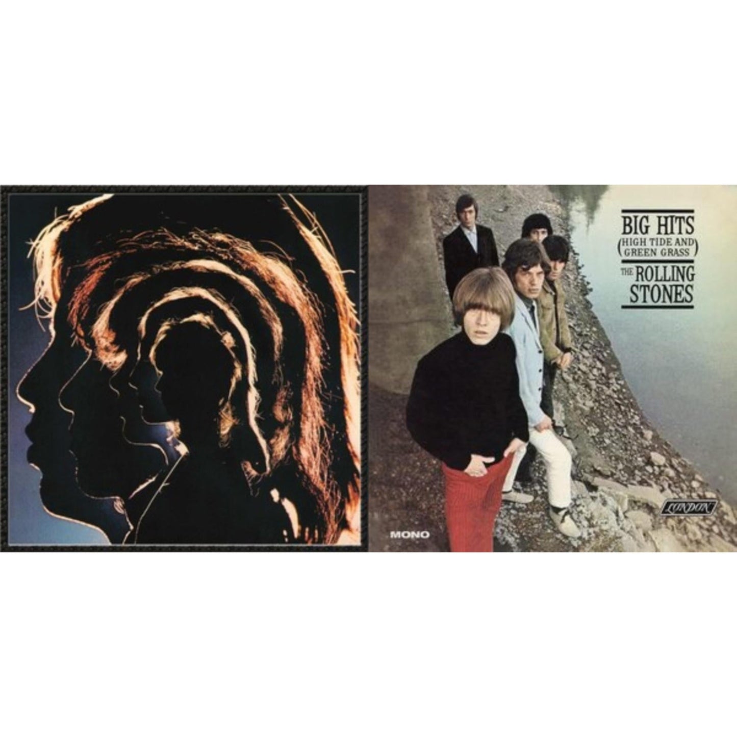 Rolling Stones - Big Hits (High Tide Green Grass LP Vinyl) & Hot Rocks 1964-1971 (2LP)