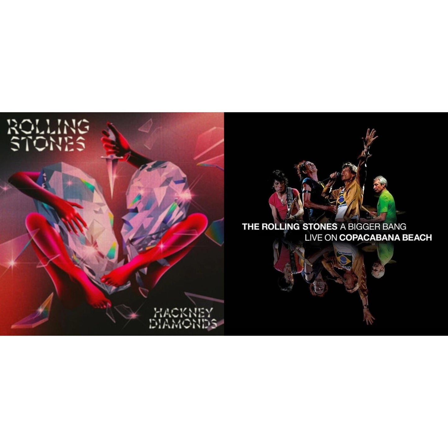 Rolling Stones - Bigger Bang Live On Copacabana Beach (Multi Color Vinyl/3LP) & Hackney Diamonds