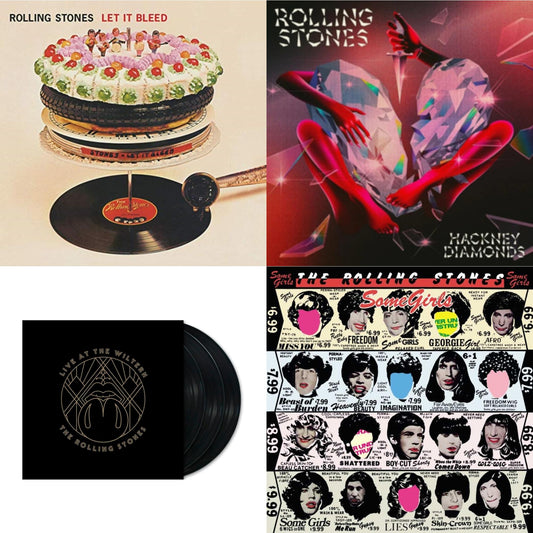 Rolling Stones - Let It Bleed (50Th Anniversary Edition) & Hackney Diamonds & Live At The Wiltern (3LP) & Some Girls