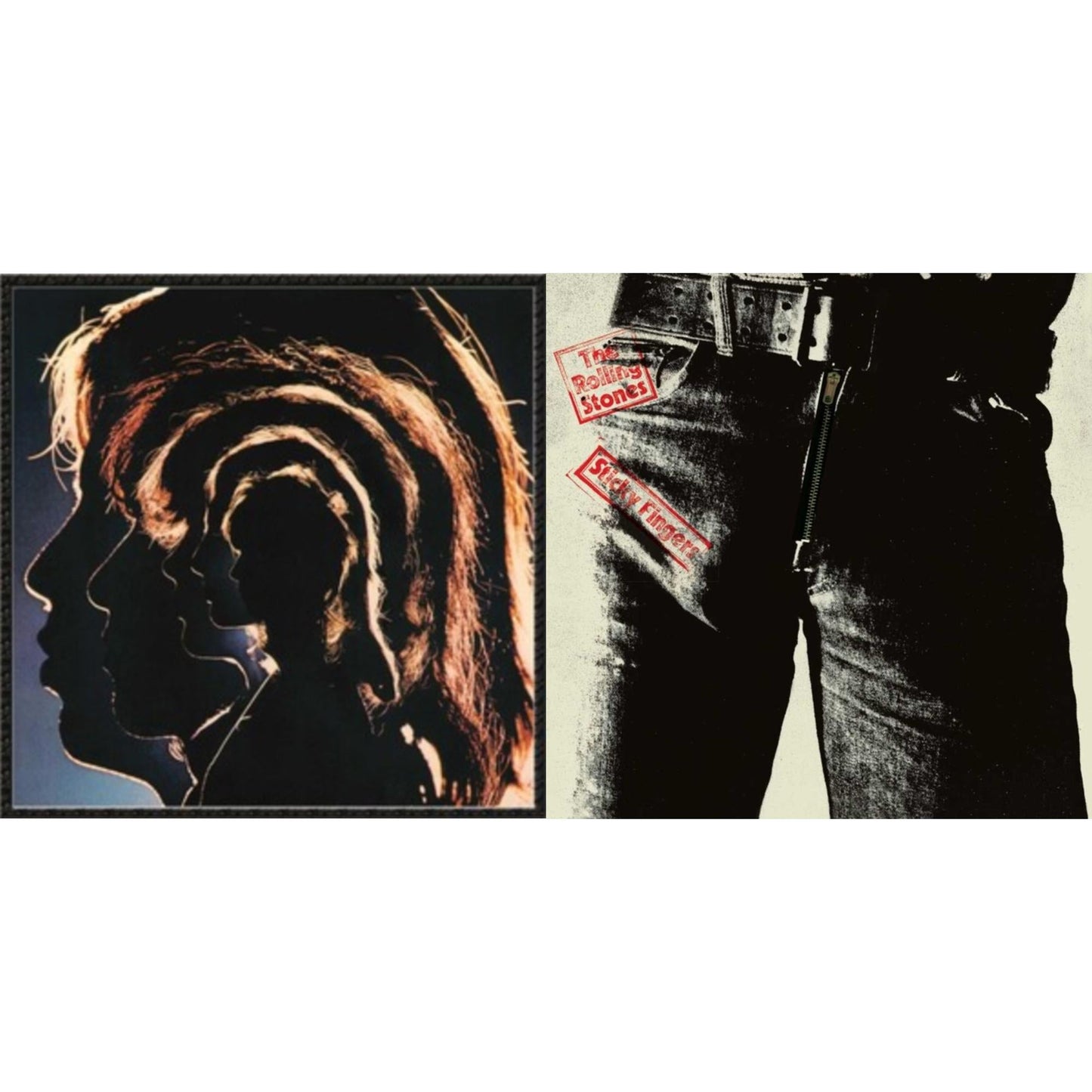 Rolling Stones - Hot Rocks 1964-1971 (2LP) & Sticky Fingers