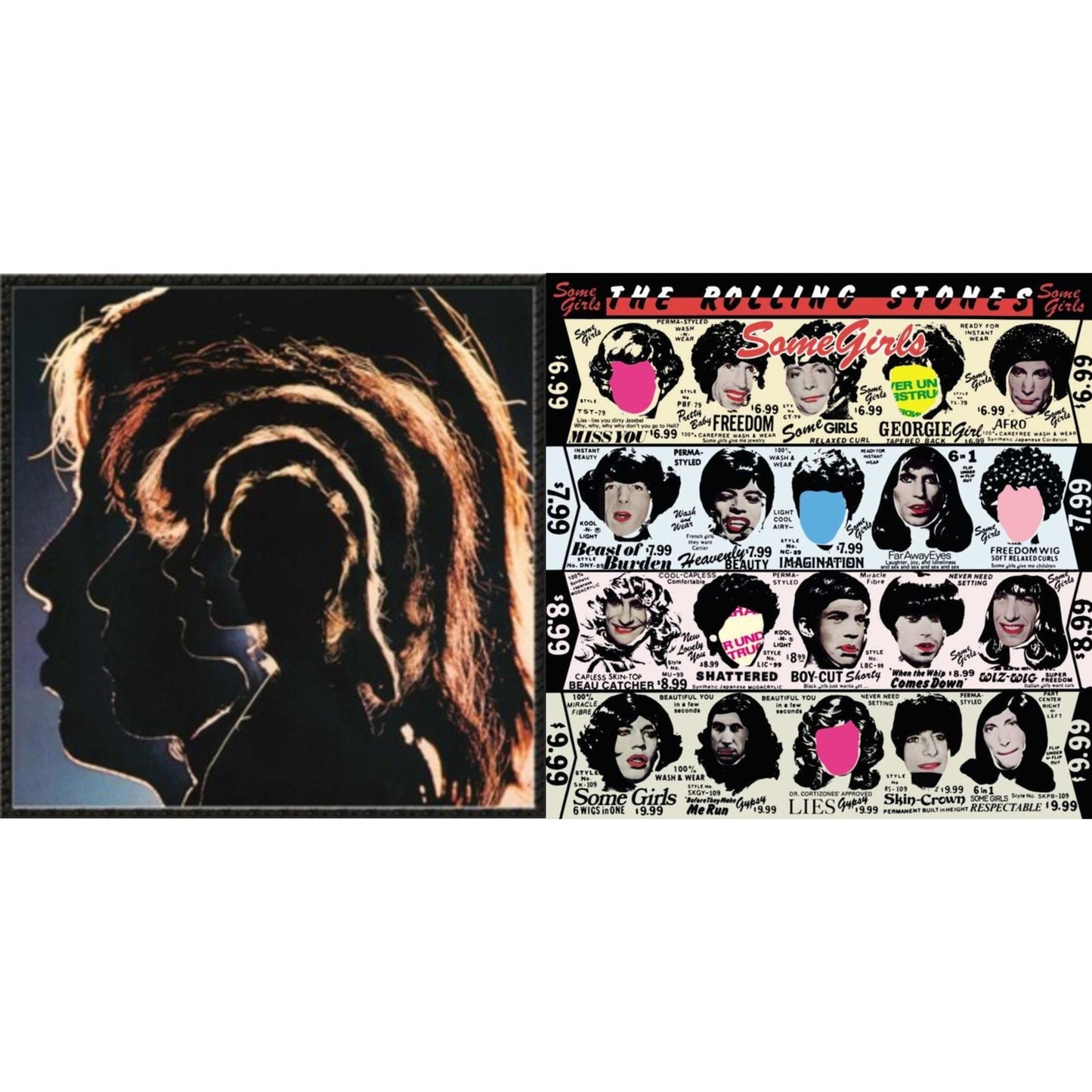 Rolling Stones - Hot Rocks 1964-1971 (2LP) & Some Girls