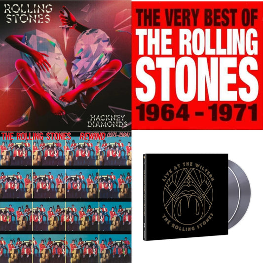 Rolling Stones - Very Best Of The Rolling Stones 1964 -1971 & Rewind (1971-1984) (Super High Material CD) & Live At The Wiltern (2CD) & Hackney Diamonds