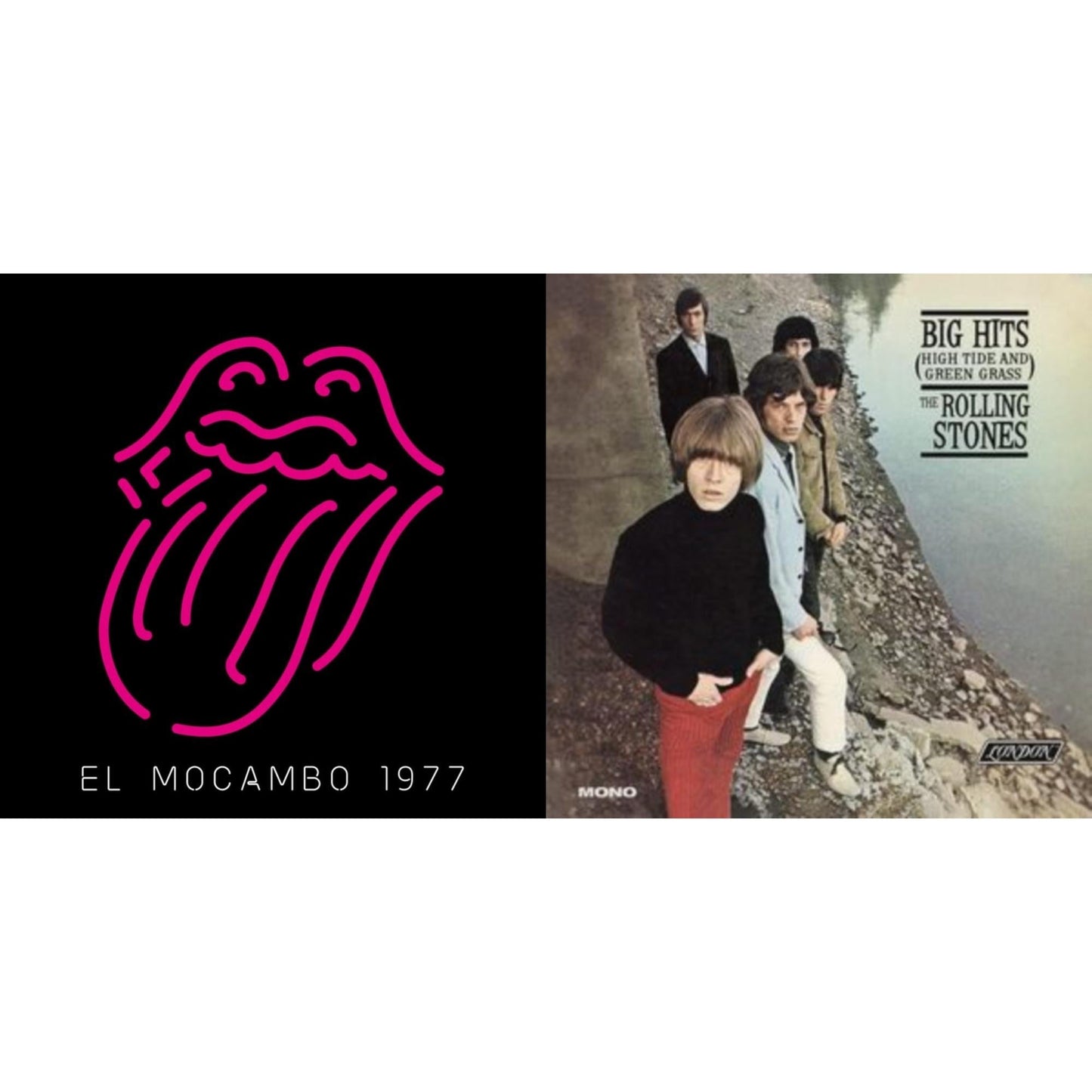 Rolling Stones - Big Hits (High Tide Green Grass LP Vinyl) & Live At The El Mocambo (4LP)