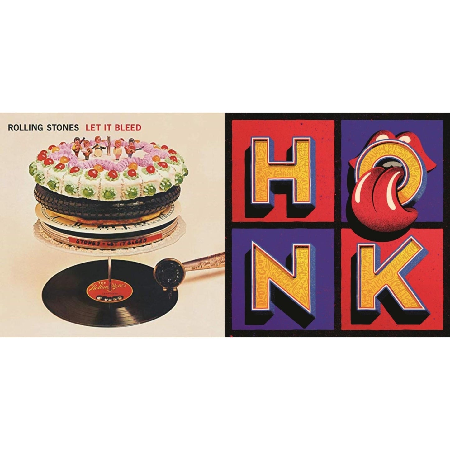 Rolling Stones - Let It Bleed (50Th Anniversary Edition) & Honk (Translucent Red Vinyl/2LP)