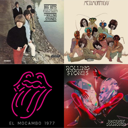 Rolling Stones - Big Hits (High Tide Green Grass LP Vinyl) & Metamorphosis & Live At The El Mocambo (4LP) & Hackney Diamonds