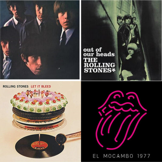 Rolling Stones - Rolling Stones No.2 (180G) & Out Of Our Heads (Uk) & Let It Bleed (50Th Anniversary Edition) & Live At The El Mocambo (4LP)