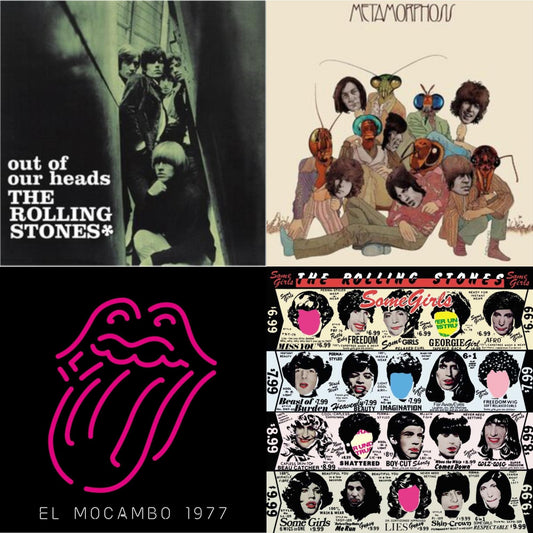 Rolling Stones - Out Of Our Heads (Uk) & Metamorphosis & Live At The El Mocambo (4LP) & Some Girls