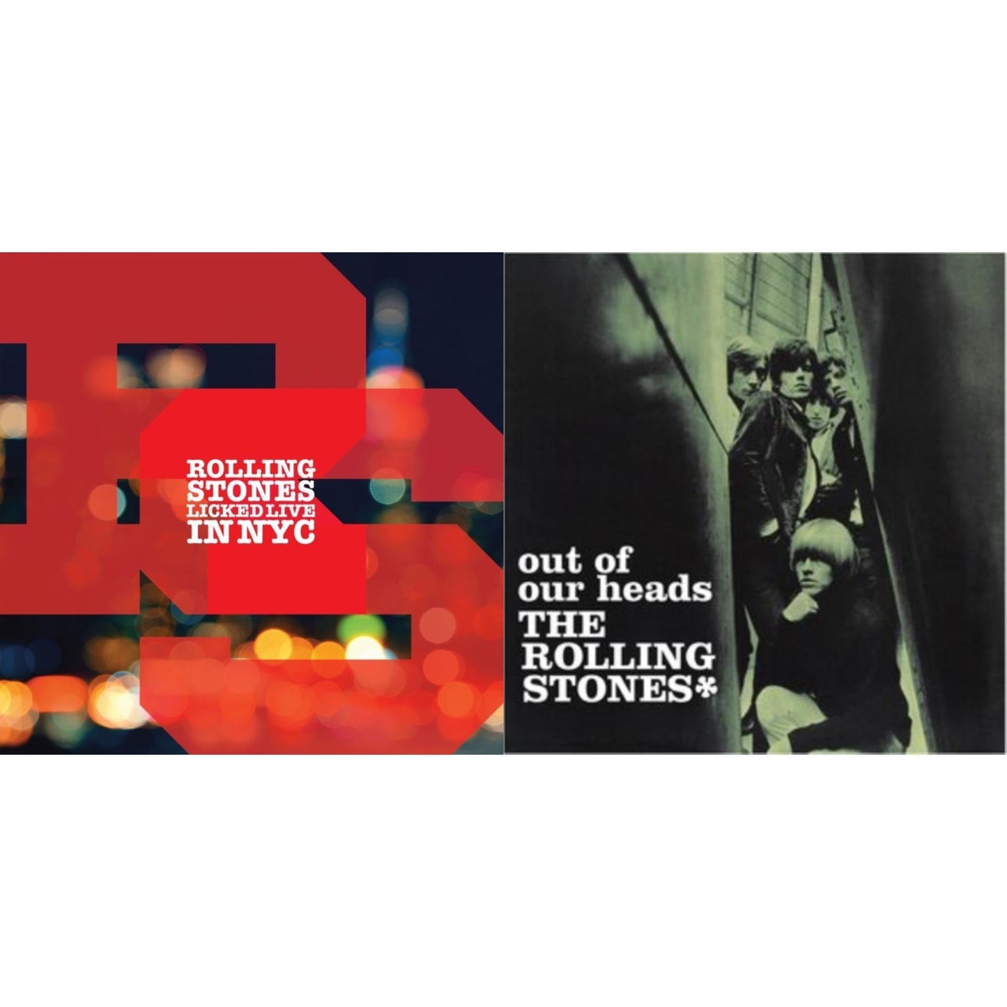 Rolling Stones - Out Of Our Heads (Uk) & Licked Live In Nyc (White Vinyl/3LP)