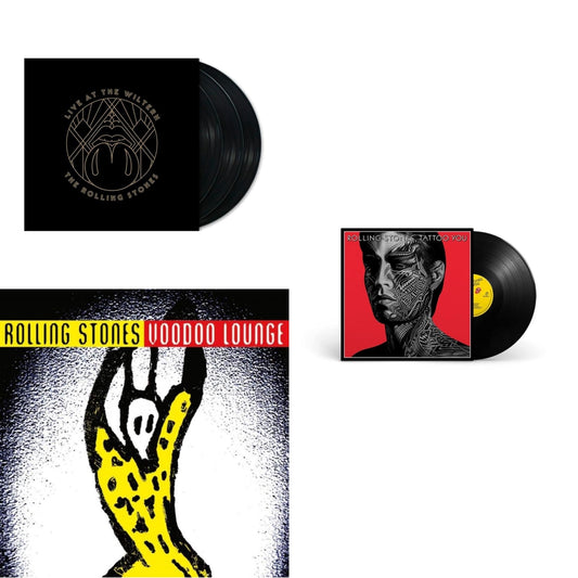 Rolling Stones - Tattoo You (2021 Remaster) & Live At The Wiltern (3LP) & Voodoo Lounge (30Th Anniversary) (Red/Yellow Vinyl/2LP)