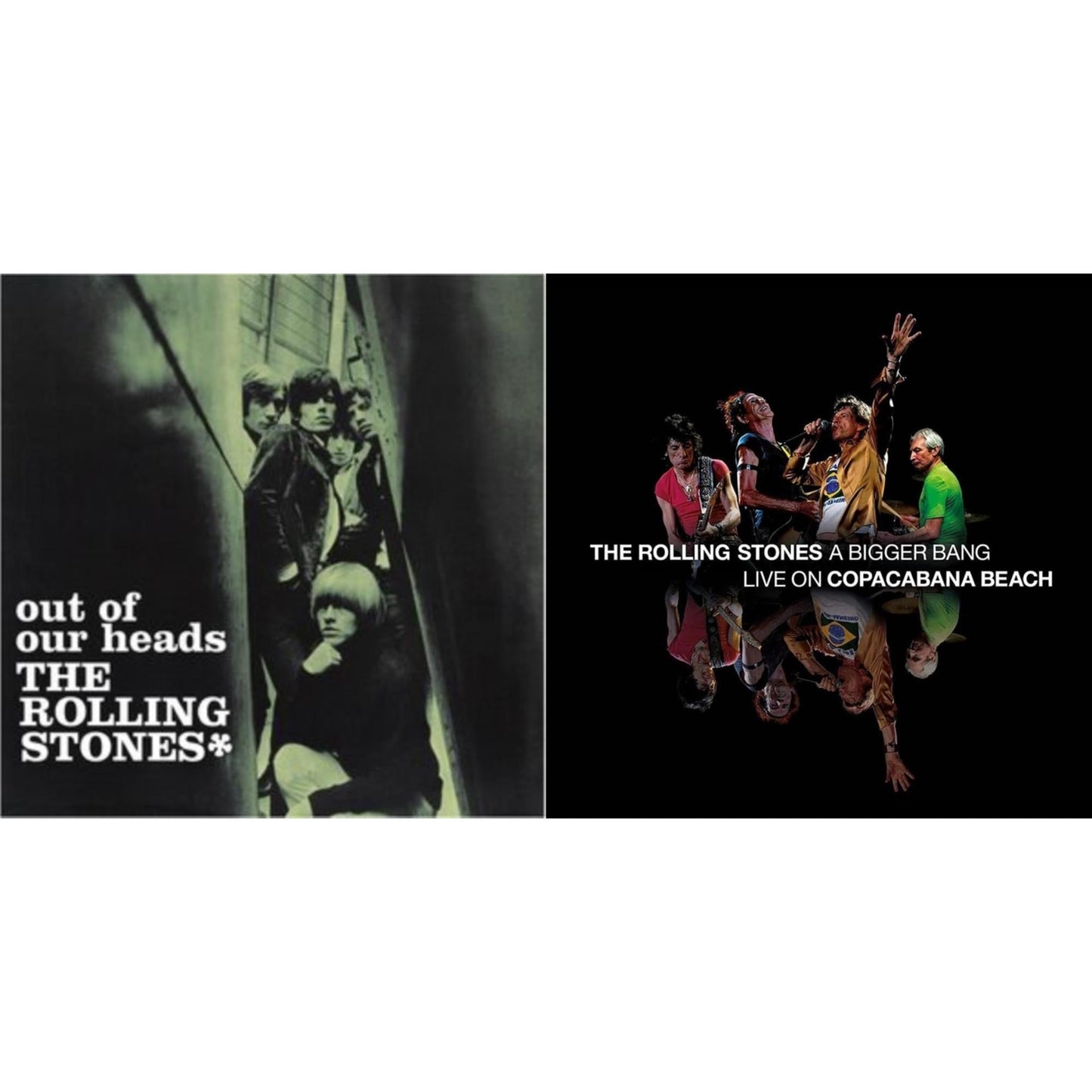 Rolling Stones - Out Of Our Heads (Uk) & Bigger Bang Live On Copacabana Beach (Multi Color Vinyl/3LP)