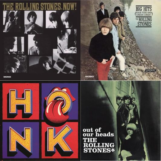 Rolling Stones - Out Of Our Heads (Uk) & Big Hits (High Tide Green Grass LP Vinyl) & Rolling Stones, Now! & Honk (Translucent Red Vinyl/2LP)