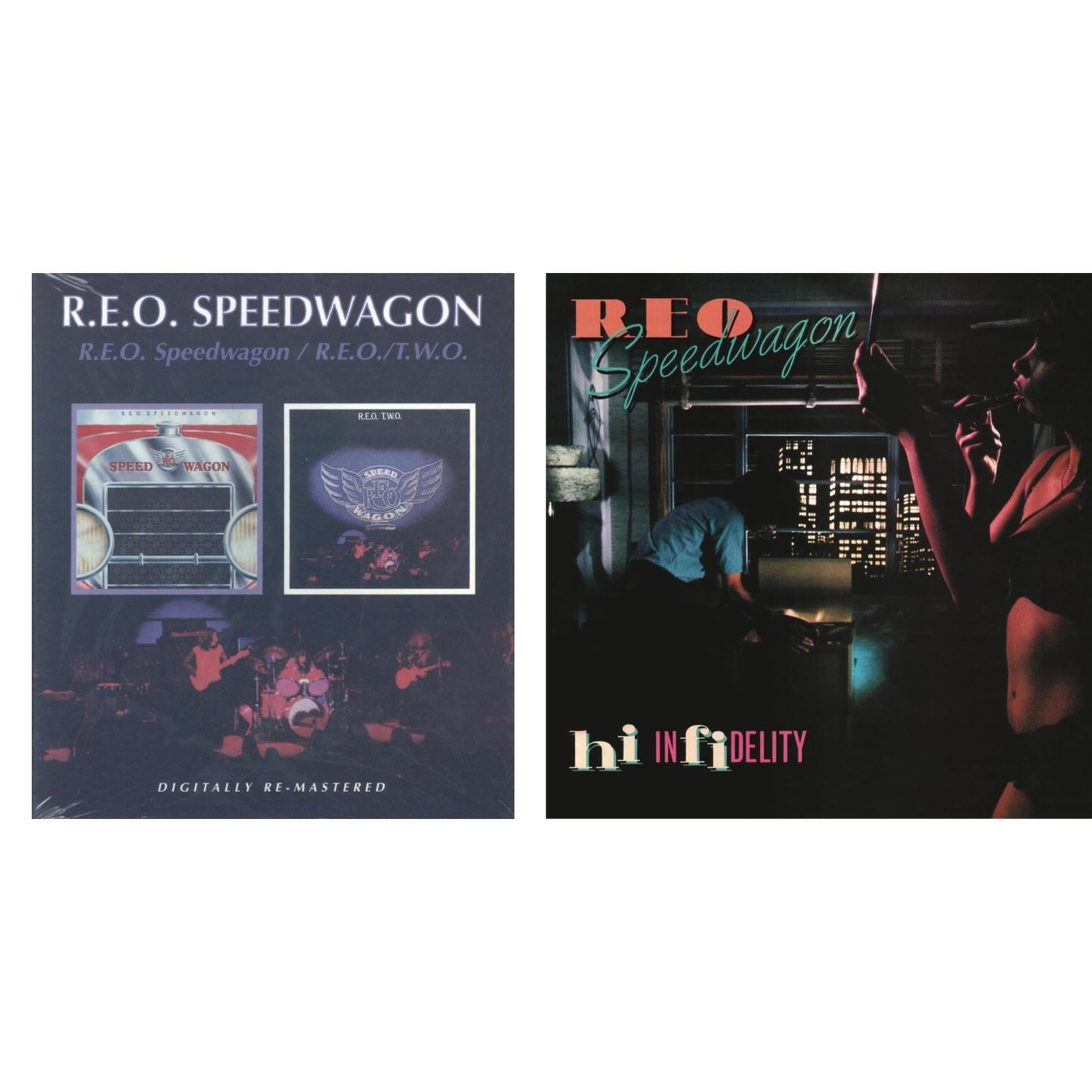 Reo Speedwagon - Reo Speedwagon / Reo 2 (Remastered) & Hi Infidelity - CD Bundle