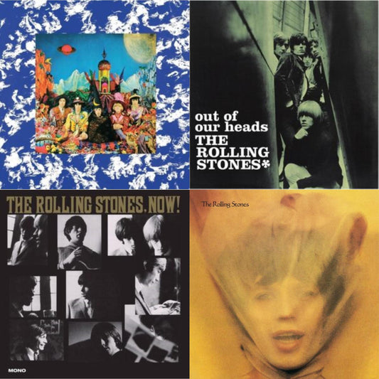Rolling Stones - Their Satanic Majesties Request & Out Of Our Heads (Uk) & Rolling Stones, Now! & Goats Head Soup (2LP 2020 Deluxe Edition)