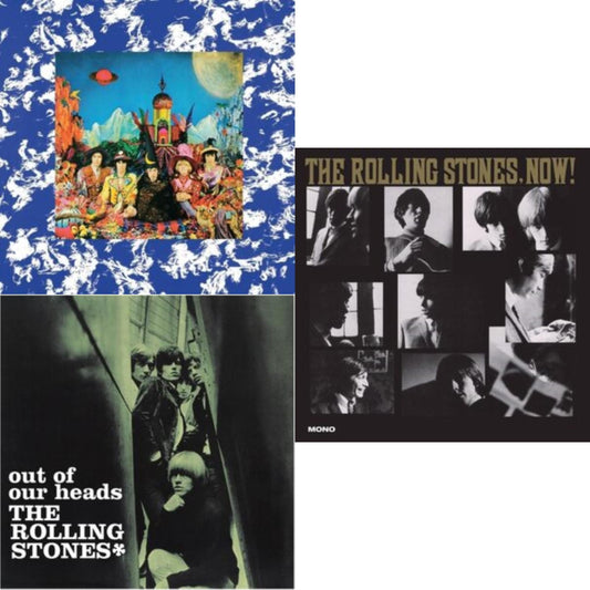 Rolling Stones - Their Satanic Majesties Request & Out Of Our Heads (Uk) & Rolling Stones, Now! - LP Vinyl Bundle