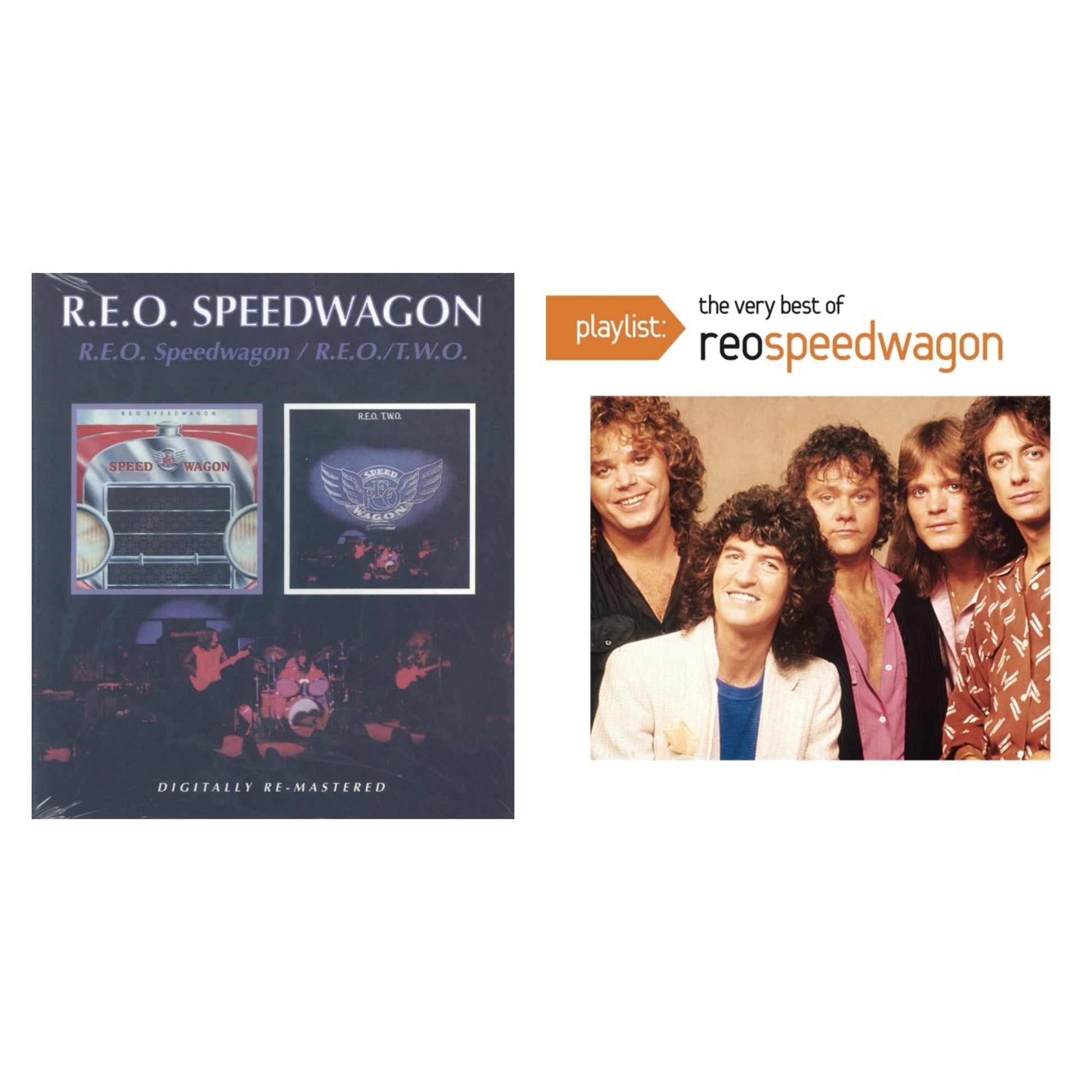 Reo Speedwagon - Reo Speedwagon / Reo 2 (Remastered) & Playlist: Very Best Of Reo Speedwagon - CD Bundle