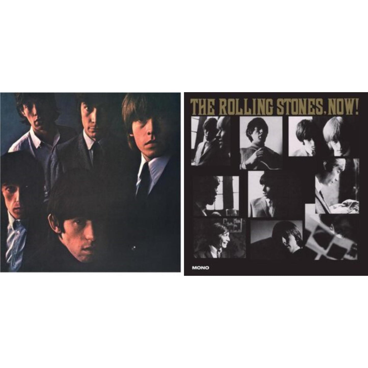 Rolling Stones - Rolling Stones No.2 (180G) & Rolling Stones, Now! - LP Vinyl Bundle