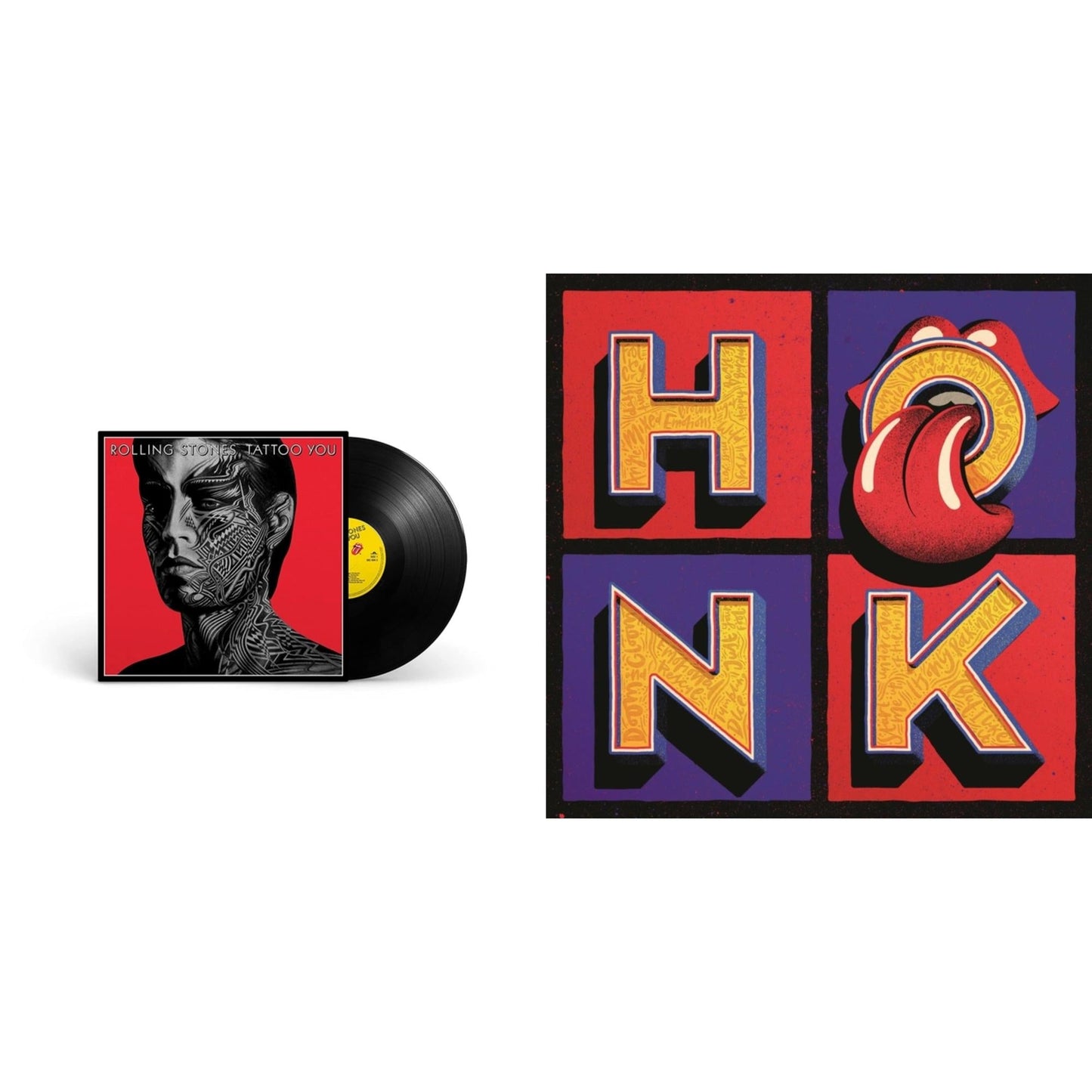 Rolling Stones - Tattoo You (2021 Remaster) & Honk (Translucent Red Vinyl/2LP)