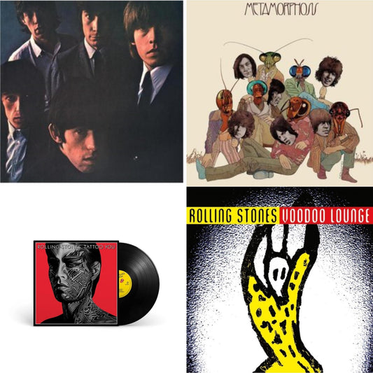 Rolling Stones - Rolling Stones No.2 (180G) & Metamorphosis & Tattoo You (2021 Remaster) & Voodoo Lounge (30Th Anniversary) (Red/Yellow Vinyl/2LP)