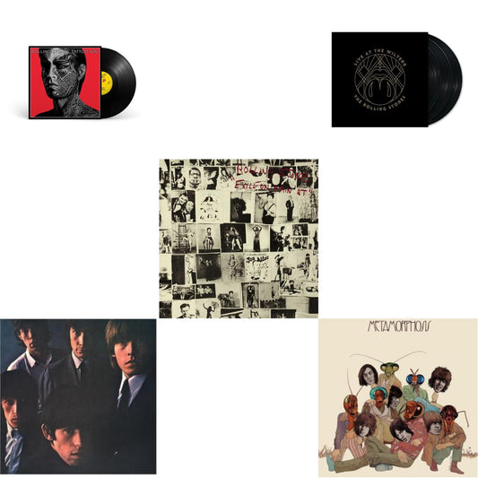 Rolling Stones - Rolling Stones No.2 (180G) & Metamorphosis & Tattoo You (2021 Remaster) & Live At The Wiltern (3LP) & Exile On Main Street (2LP)