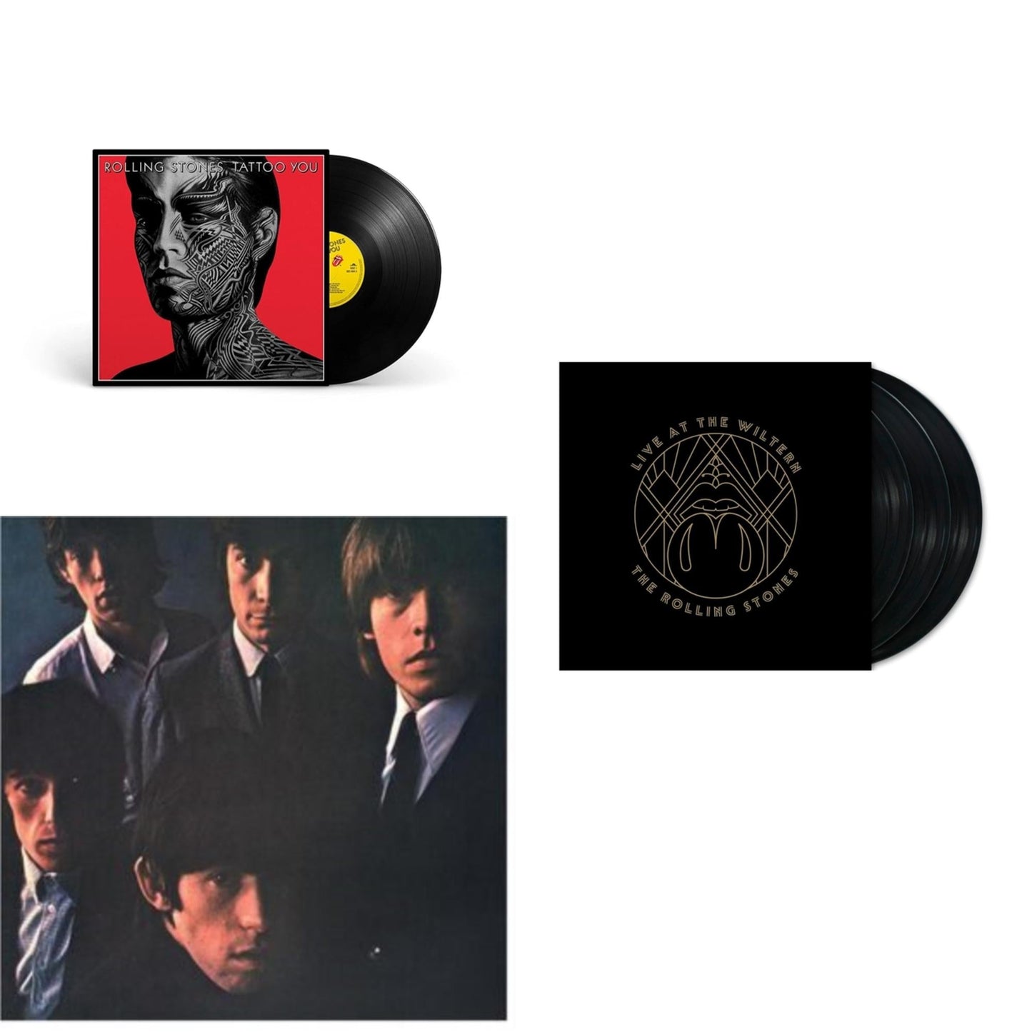 Rolling Stones - Rolling Stones No.2 (180G) & Tattoo You (2021 Remaster) & Live At The Wiltern (3LP)