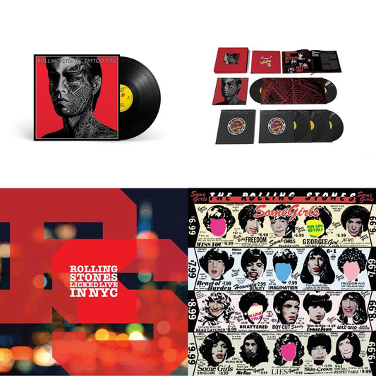 Rolling Stones - Tattoo You (2021 Remaster) & Tattoo You (2021 Remaster/5LP Box Set) & Licked Live In Nyc (White Vinyl/3LP) & Some Girls