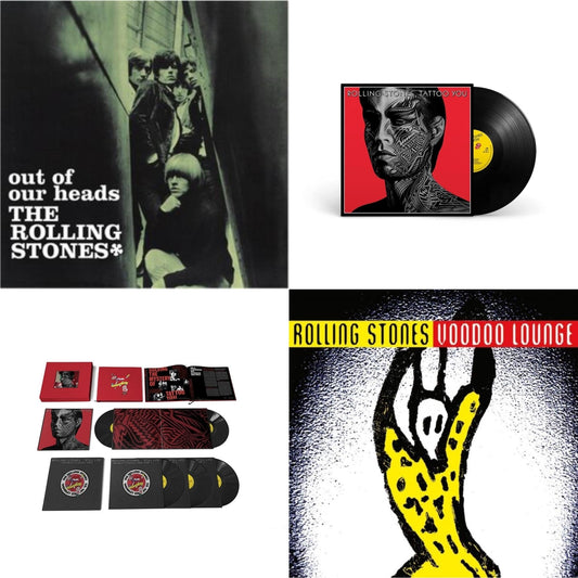 Rolling Stones - Out Of Our Heads (Uk) & Tattoo You (2021 Remaster) & Tattoo You (2021 Remaster/5LP Box Set) & Voodoo Lounge (30Th Anniversary) (Red/Yellow Vinyl/2LP)
