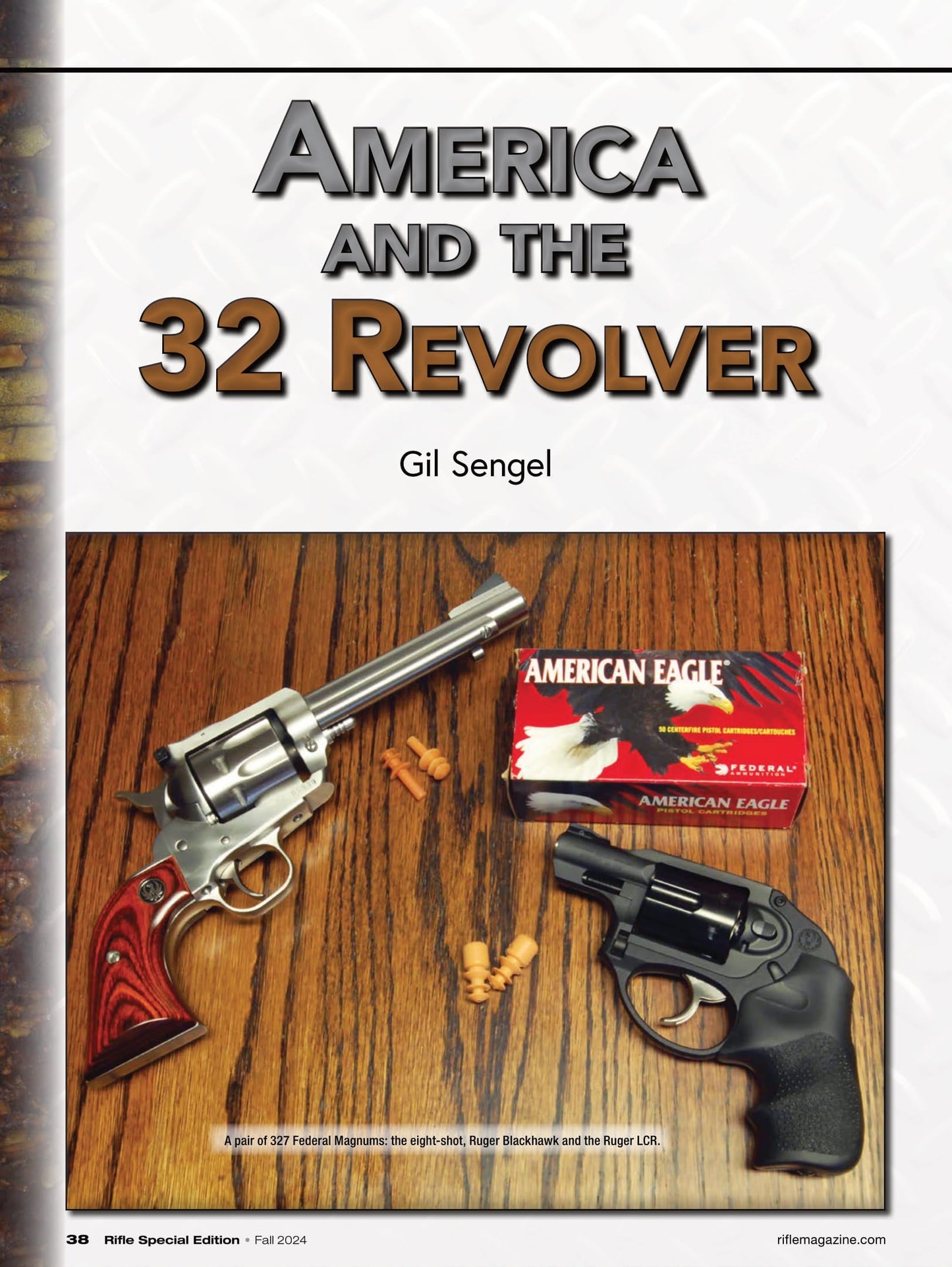 Rifle Special Edition - Fall 2024: Custom Guns & Ammunitions, Tisas 1911 Yukon Carry C10 In 10mm, The New Glock 19X MOS, Handloading The 5.7x28mm FN, Two 44-40 Colt Frontier Six Shooters & More!