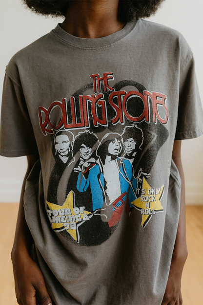 The Rolling Stones Tour of America 78 Womens Tee Shirt