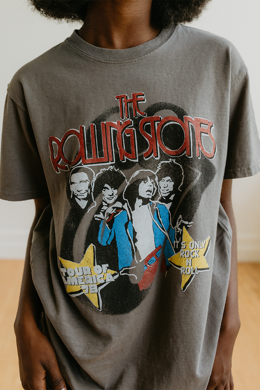 The Rolling Stones Tour of America 78 Womens Tee Shirt