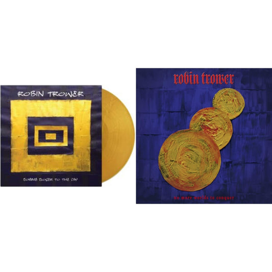 Robin Trower - No More Worlds To Conquer (180G) & Coming Closer To The Day (140G) - LP Vinyl Bundle