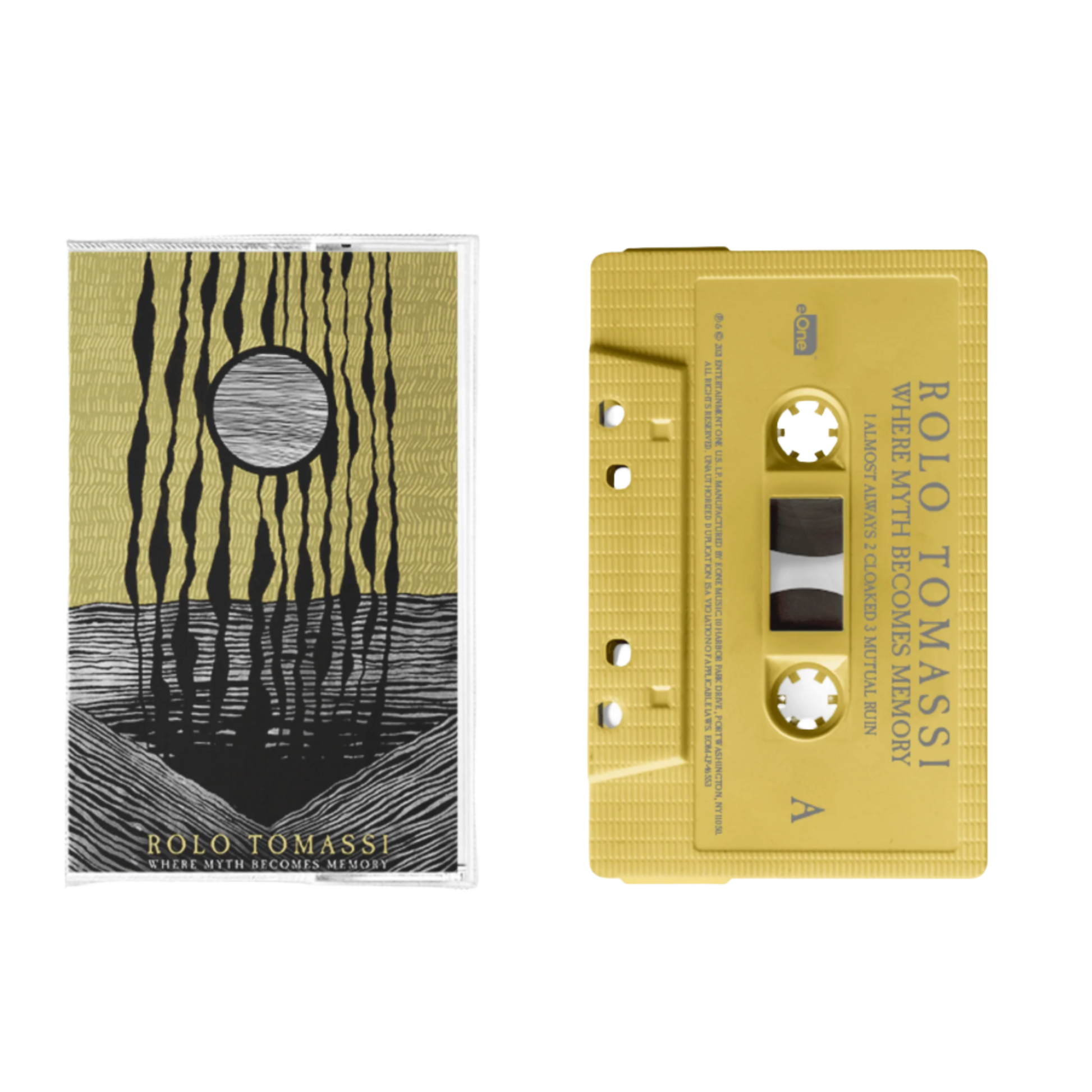 Rolo Tomassi - Where Myth Becomes Memory Yellow Cassette