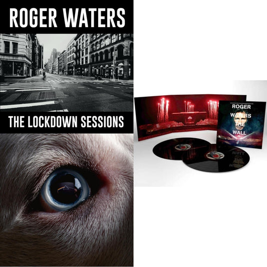 Roger Waters - Lockdown Sessions & Dark Side Of The Moon Redux (140G/2LP) & Roger Waters The Wall (3LP/180G/Gatefold)