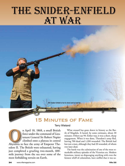 Rifle July 2024 - The Sporting Firearms Journal: The Latest In Rifle Optics, Three Different 6mm Rifle Cartridges, New 360 Buckhammer, The Weatherby Vanguard, Gunsmithing, Product Reviews & More!