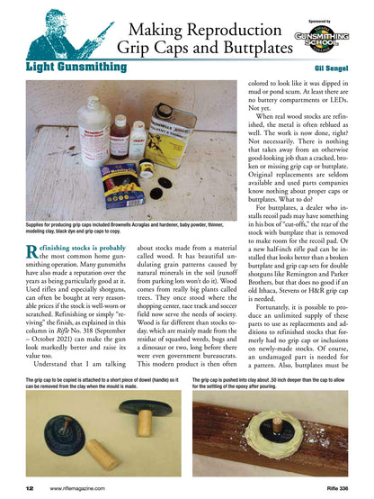 Rifle - September 2024: Keeping Rifle Barrels Cool During Load Development, Smith & Wesson Model 1854, Savage Arms 110 Trail Hunter In 400 Legend, Strasser RS 14 Evolution, The 22 Long Rifle & More!