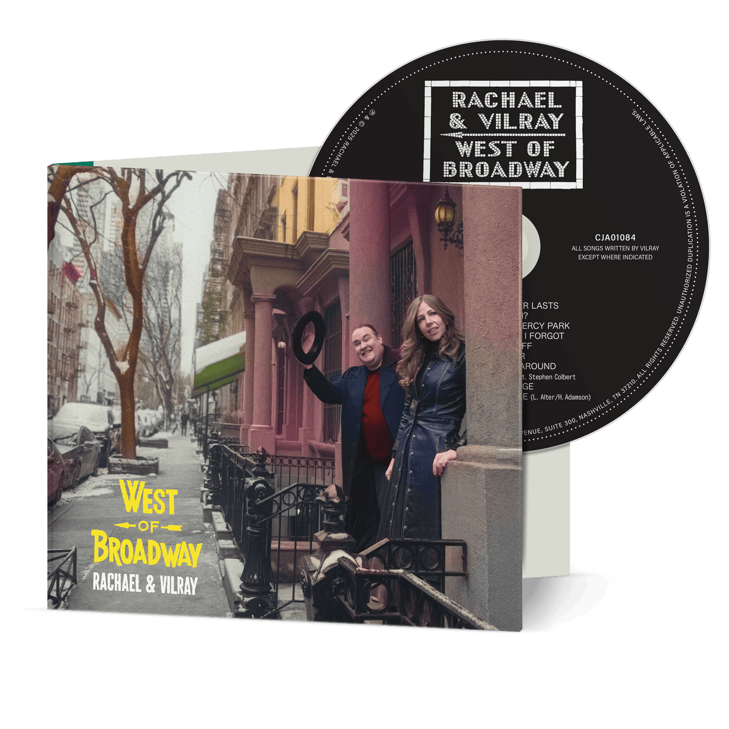 Rachael and Vilray - West of Broadway - Music CD