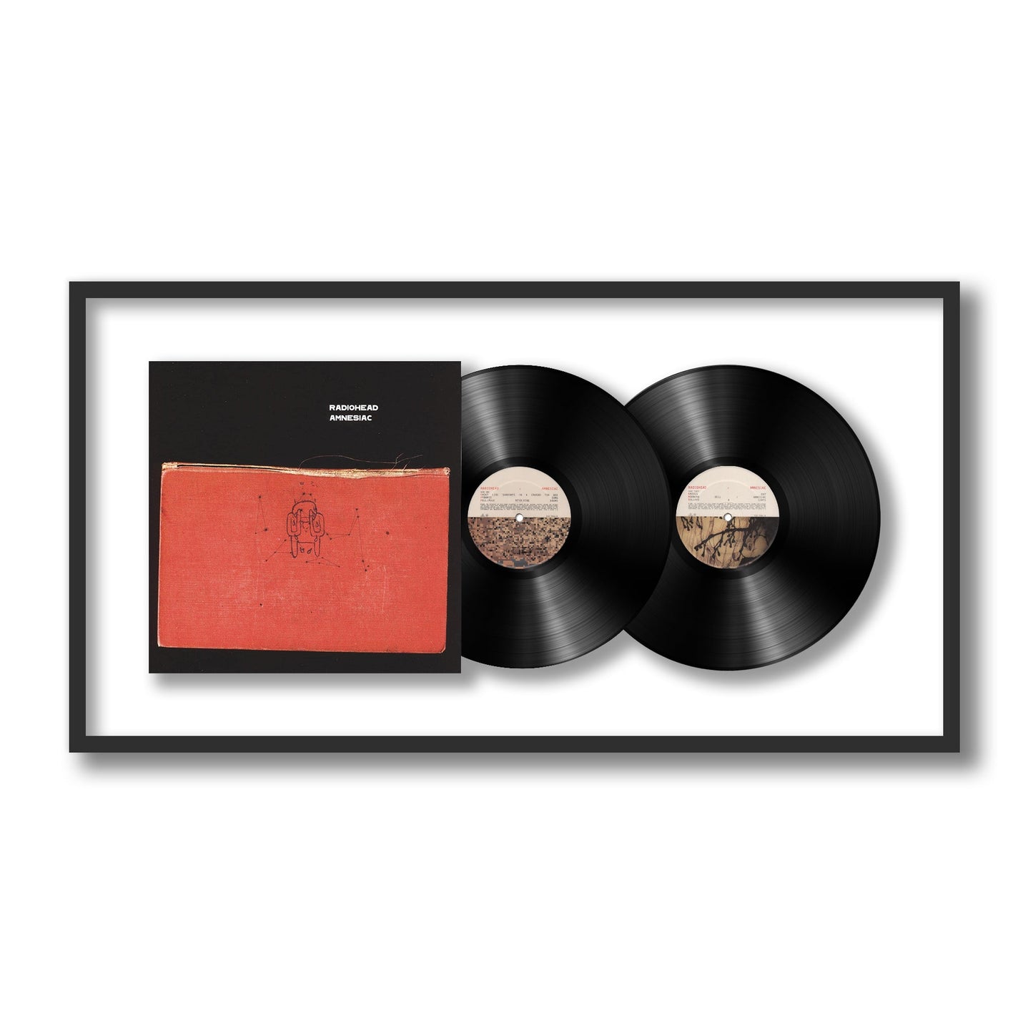 Radiohead Amnesiac Framed Vinyl Record