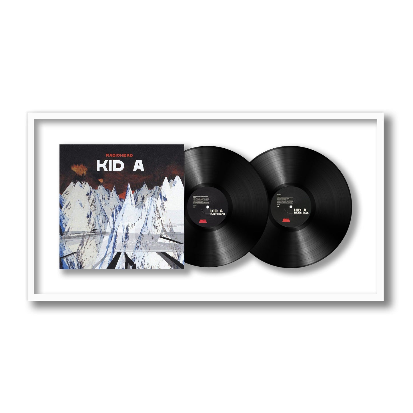 Radiohead Kid A Framed Vinyl Record