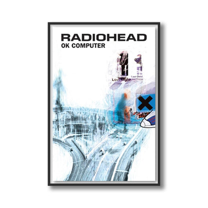 Radiohead OK Computer Framed Poster
