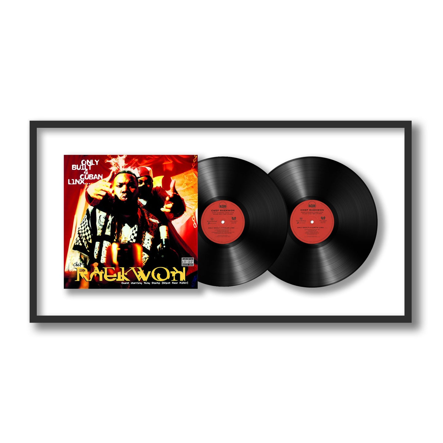 Raekwon Only Built 4 Cuban Linx... Framed Vinyl Record